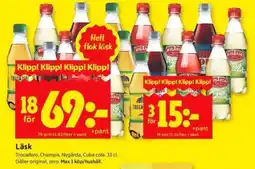 ICA Kvantum TROCADERO Läsk erbjuda