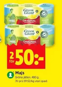 ICA Kvantum Majs erbjuda