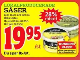 ICA Kvantum ERIKS Såser erbjuda