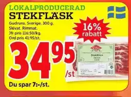 ICA Kvantum GUDRUMS Stekfläsk erbjuda
