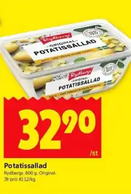 ICA Kvantum RYDBERGS Potatissallad erbjuda