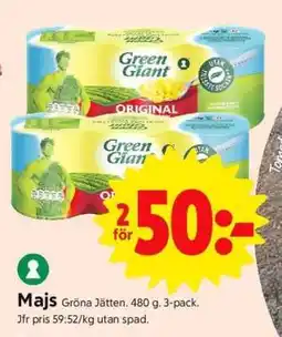 ICA Supermarket Majs Gröna Jätten erbjuda