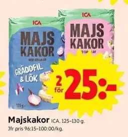 ICA Supermarket MAJSKAKOR erbjuda
