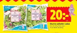 ICA Supermarket Skurna sallader i påse erbjuda