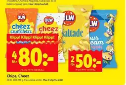 ICA Supermarket Chips, Cheez erbjuda