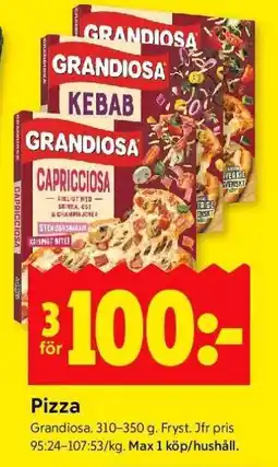 ICA Supermarket Pizza erbjuda