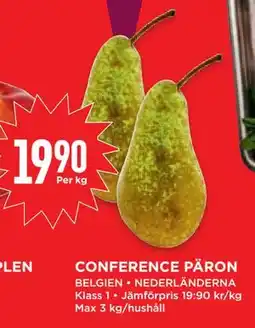 Willys Hemma CONFERENCE PÄRON, SEK 19.9 erbjuda
