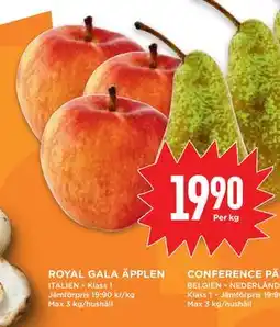 Willys Hemma ROYAL GALA ÄPPLEN, SEK 19.9 erbjuda
