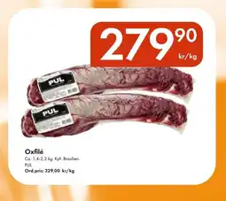 Snabbgross Oxfilé erbjuda