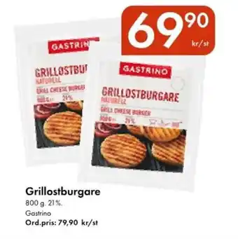 Snabbgross GASTRINO Grillostburgare erbjuda