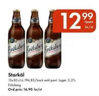 Snabbgross ERIKSBERG Starköl erbjuda