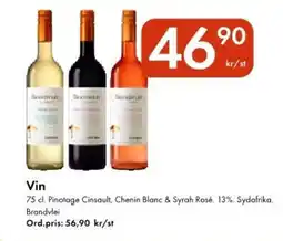 Snabbgross BRANDVLEI Vin erbjuda