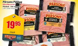 Extra Mjällby Stormarknad PÄRSONS Pålägg erbjuda