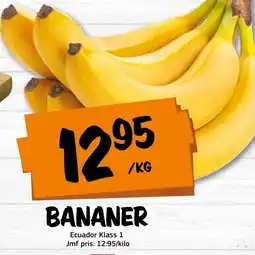 Bazaar Food market Bananer erbjuda