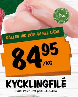 Bazaar Food market Kycklingfilé erbjuda