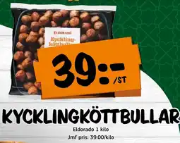 Bazaar Food market ELDORADO Kycklingköttbullar erbjuda
