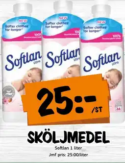 Bazaar Food market SOFTLAN Sköljmedel erbjuda