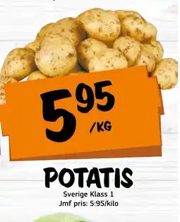 Bazaar Food market Potatis erbjuda