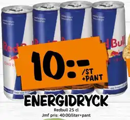 Bazaar Food market REDBULL Energidryck erbjuda