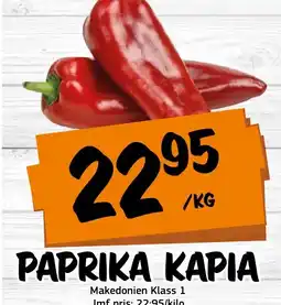 Bazaar Food market Paprika kapia erbjuda