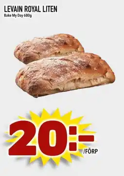 Prisma Mat Levain royal liten erbjuda