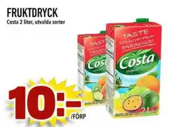 Prisma Mat COSTA Fruktdryck erbjuda