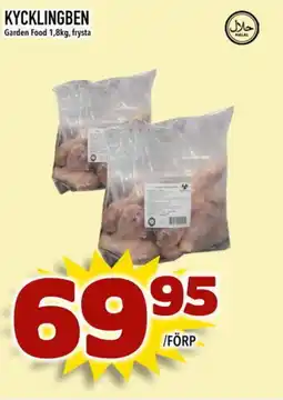 Prisma Mat GARDEN FOOD Kycklingben erbjuda