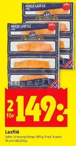 ICA Kvantum Laxfilé erbjuda