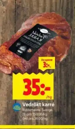 ICA Kvantum Vedrökt karré erbjuda