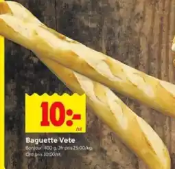 ICA Kvantum Baguette Vete erbjuda