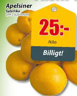 Extra Mjällby Stormarknad Apelsiner erbjuda