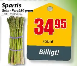 Extra Mjällby Stormarknad Sparris erbjuda