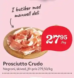 Hemköp Prosciutto crudo erbjuda