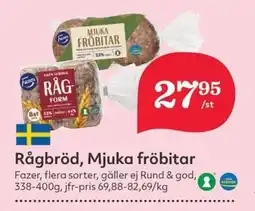 Hemköp FAZER Rågbröd, mjuka fröbitar erbjuda
