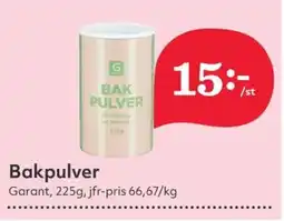 Hemköp GARANT Bakpulver erbjuda