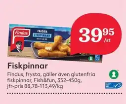 Hemköp FINDUS Fiskpinnar erbjuda