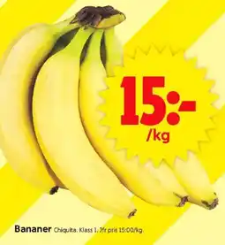 ICA Supermarket Bananer erbjuda