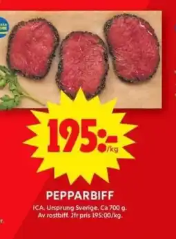 ICA Supermarket Pepparbiff erbjuda