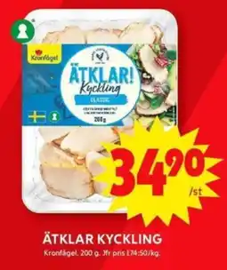 ICA Supermarket KRONFÅGEL Ätklar kyckling erbjuda