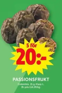 ICA Supermarket Passionsfrukt erbjuda