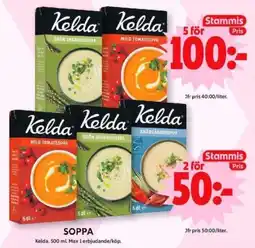 ICA Supermarket KELDA Soppa erbjuda