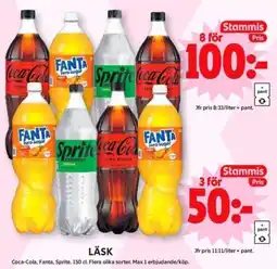 ICA Supermarket Läsk erbjuda