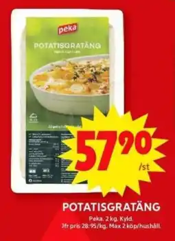 ICA Supermarket PEKA Potatisgratäng erbjuda