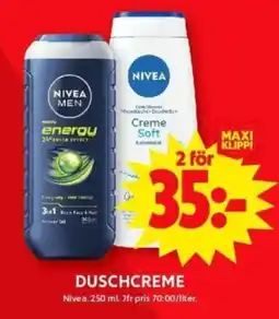 ICA Supermarket NIVEA Duschcreme erbjuda