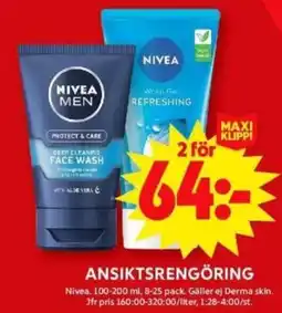 ICA Supermarket NIVEA Ansiktsrengöring erbjuda