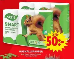 ICA Supermarket SERLA Hushållspapper erbjuda
