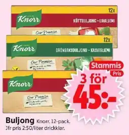 ICA Supermarket KNORR Buljong. erbjuda