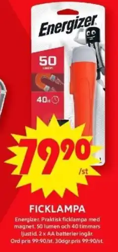 ICA Supermarket ENERGIZER Ficklampa erbjuda