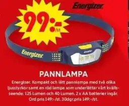 ICA Supermarket ENERGIZER Pannlampa erbjuda