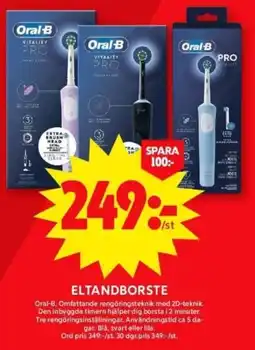 ICA Supermarket ORAL-B Eltandborste erbjuda